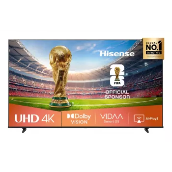 Hisense 85A6Q televizorius 2,16 m (85 colio) 4K Ultra HD Smart TV Wi-Fi juodas 400 cd/m²