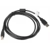 USB 2.0 laidas LANBERG CA-USBA-11CC-0018-BK 1.8 m, USB A į USB B, juodas, 480 Mbps