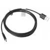 USB kabelis LANBERG CA-USBO-10CC-0018-BK USB 2.0, USB A (vyriškas) į USB C (vyriškas), 1,8 m, juodas