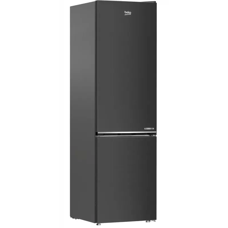 Šaldytuvas su šaldikliu BEKO B5RCNA405HXBR1, 405 L, No Frost, reguliuojamos lentynos, reversinės durelės