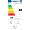 Šaldytuvas su šaldikliu BEKO B5RCNA405HXBR1, 405 L, No Frost, reguliuojamos lentynos, reversinės durelės