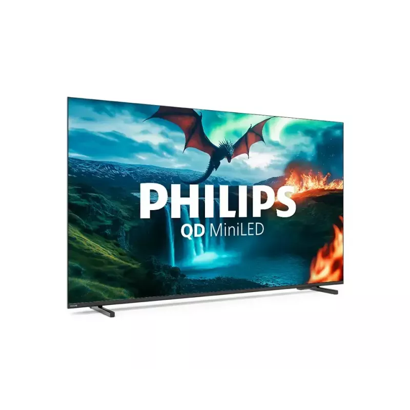 Philips 139,7 cm (55 colių) 4K Ultra HD Smart TV su Wi-Fi, juodas