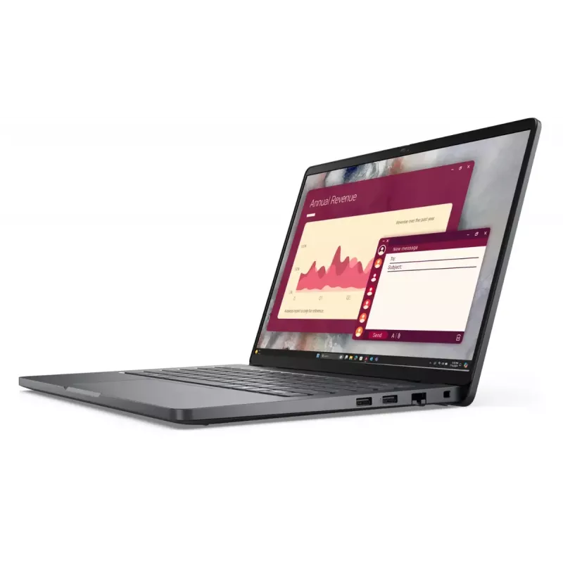 DELL Pro 14 PC14250 Intel Core 5 120U nešiojamas kompiuteris 35,6 cm (14 colių) Full HD+ 16 GB DDR5-SDRAM 512 GB SSD Wi-Fi 6E (802.11ax) Windows 11 Pro juodas