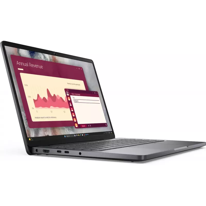 DELL Pro 14 PC14250 Intel Core 5 120U nešiojamas kompiuteris 35,6 cm (14 colių) Full HD+ 16 GB DDR5-SDRAM 512 GB SSD Wi-Fi 6E (802.11ax) Windows 11 Pro juodas