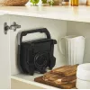 Kontaktinė grilio keptuvė Tefal Inicio Compact GC270D10 – 1000 W, stačiakampė, grotelių paviršius, juoda/nerūdijantis plienas