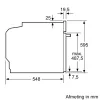 Bosch Serie 6 HRG578BB7 orkaitė 71 L juoda