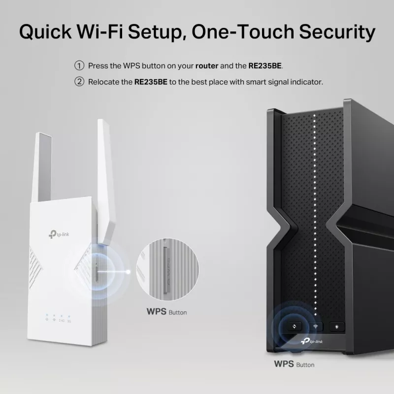 Tinklo siųstuvas-imtuvas TP-LINK BE3600, 2882 Mbit/s, dvejopos juostos 2,4/5 GHz, 1× RJ-45, baltas