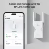 Tinklo siųstuvas-imtuvas TP-LINK BE3600, 2882 Mbit/s, dvejopos juostos 2,4/5 GHz, 1× RJ-45, baltas