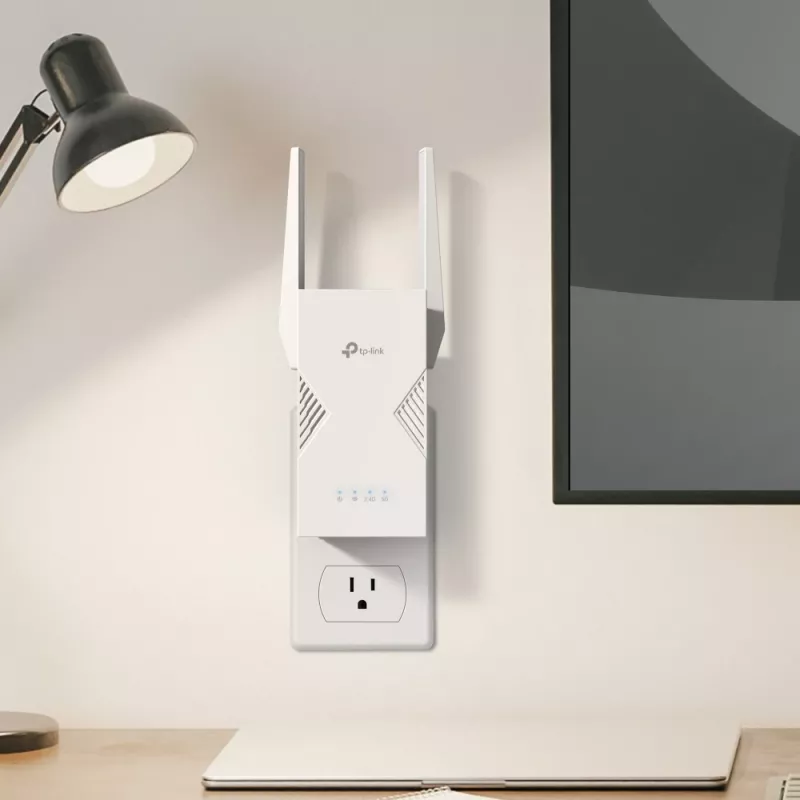 Tinklo siųstuvas-imtuvas TP-LINK BE3600, 2882 Mbit/s, dvejopos juostos 2,4/5 GHz, 1× RJ-45, baltas