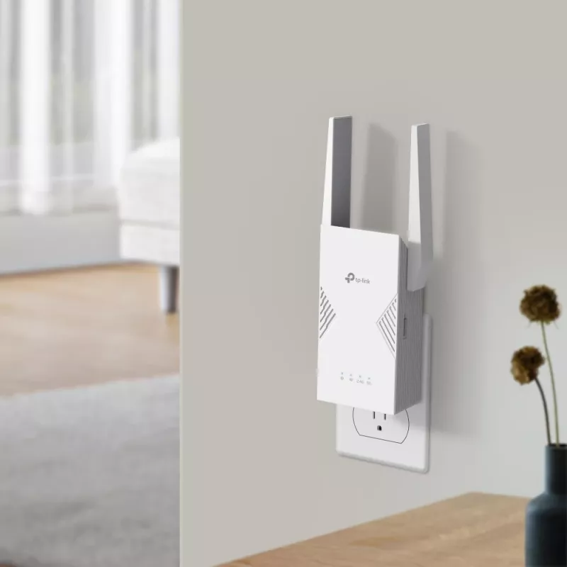 Tinklo siųstuvas-imtuvas TP-LINK BE3600, 2882 Mbit/s, dvejopos juostos 2,4/5 GHz, 1× RJ-45, baltas