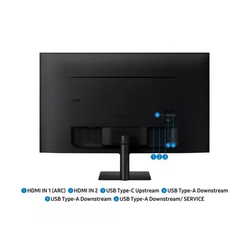 Samsung M7 M70F monitorius 81,3 cm (32 colių) 4K Ultra HD LCD juodas