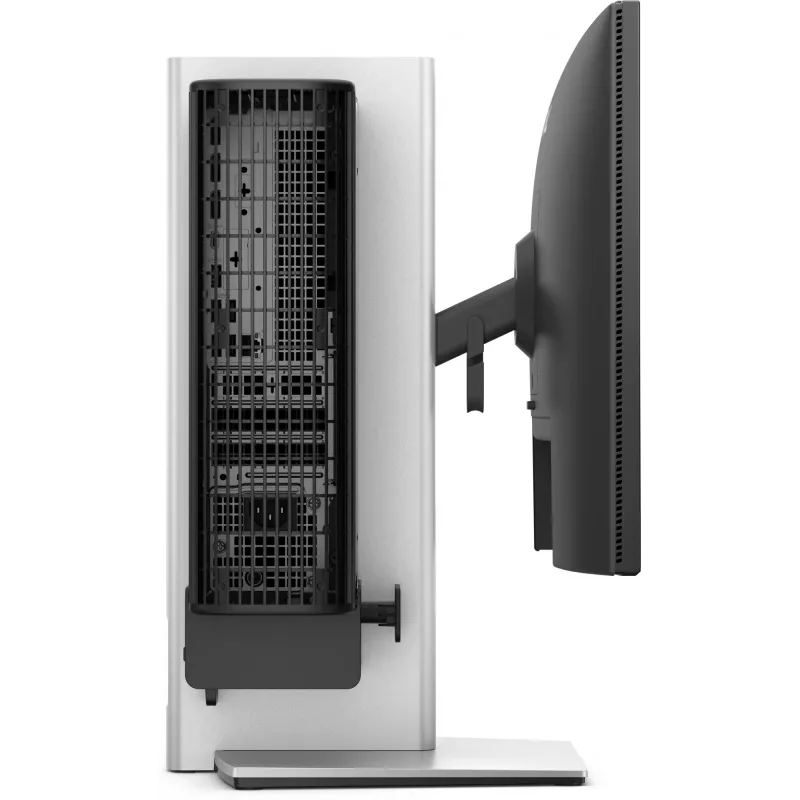 DELL Pro Slim OSS25 68.6 cm (27 colių) stovas juodas, sidabrinis