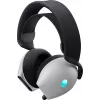 Alienware AW725H ausinės, laidinės ir belaidės, žaidimų, USB Type-C, Bluetooth, juodos/baltos
