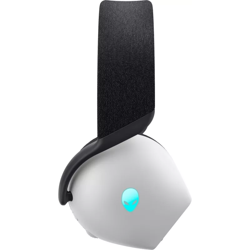 Alienware AW725H ausinės, laidinės ir belaidės, žaidimų, USB Type-C, Bluetooth, juodos/baltos