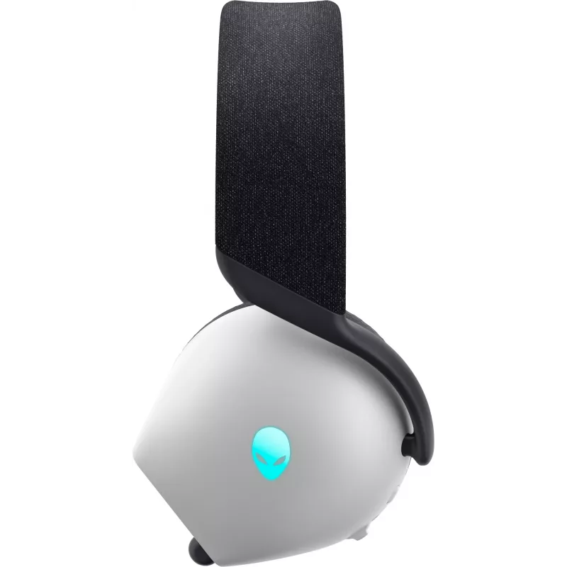 Alienware AW725H ausinės, laidinės ir belaidės, žaidimų, USB Type-C, Bluetooth, juodos/baltos