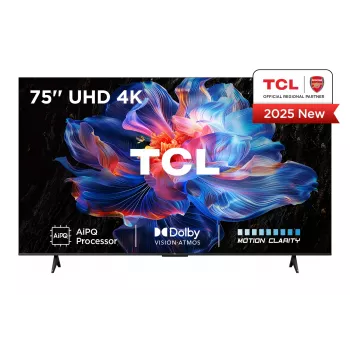 TCL V6C 75V6C televizorius 190,5 cm (75 colių) 4K Ultra HD Smart TV Wi-Fi Metalinis 330 cd/m²