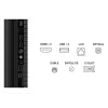 TCL T69C 75T69C televizorius 190,5 cm (75 colių) 4K Ultra HD Smart TV Wi-Fi juodas 350 cd/m²
