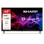 Sharp 43HP5265E televizorius 109,2 cm (43 coliai) 4K Ultra HD Smart TV Wi-Fi juodos spalvos