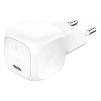 BELKIN Wall Charger BoostCharge kompaktiškas USB-C 20W PPS baltas