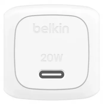 BELKIN Wall Charger BoostCharge kompaktiškas USB-C 20W PPS baltas