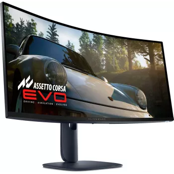 Alienware AW3425DW kompiuterio monitorius 86,4 cm (34 colių) 3440 x 1440 pikselių Wide Quad HD QD-OLED mėlynas
