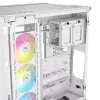 CORSAIR Kompiuterio korpusas - Icue Link 6500x RGB Vidutinis Bokštas Dviejų Kamerų Baltas