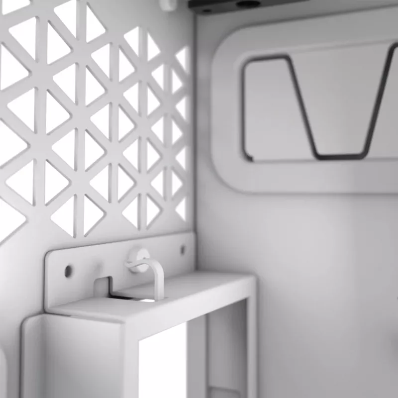 CORSAIR Kompiuterio korpusas - Icue Link 6500x RGB Vidutinis Bokštas Dviejų Kamerų Baltas