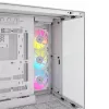 CORSAIR Kompiuterio korpusas - Icue Link 6500x RGB Vidutinis Bokštas Dviejų Kamerų Baltas
