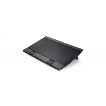 DEEPCOOL Wind Pal Fs nešiojamojo kompiuterio aušinimo padėklas, 1200 aps./min. – juodas
