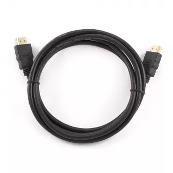 Gembird CC-HDMI4-1M HDMI 2.0 kabelis su Ethernet, kištukas–kištukas, paauksuotos jungtys, 1 m, juodas, pakuotė be dėžutės