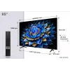 TCL T69C 85T69C televizorius 2,16 m (85 colių) 4K Ultra HD Smart TV Wi-Fi juodas