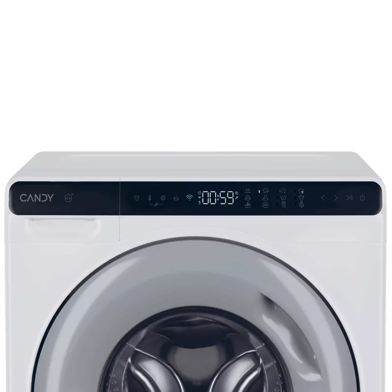 Skalbyklė Candy CW50-BP12307GU-S priekinio pakrovimo 5 kg 1200 aps/min balta