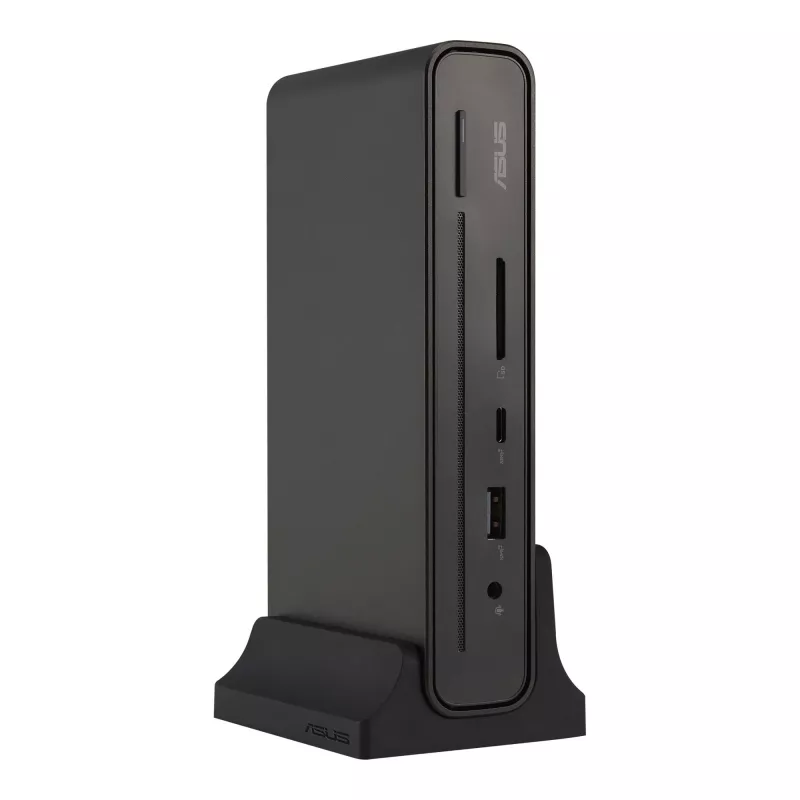 ASUS DC300 USB-C Dock su trimis ekranais, USB 3.2 Gen 2, juoda