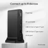 ASUS DC300 USB-C Dock su trimis ekranais, USB 3.2 Gen 2, juoda