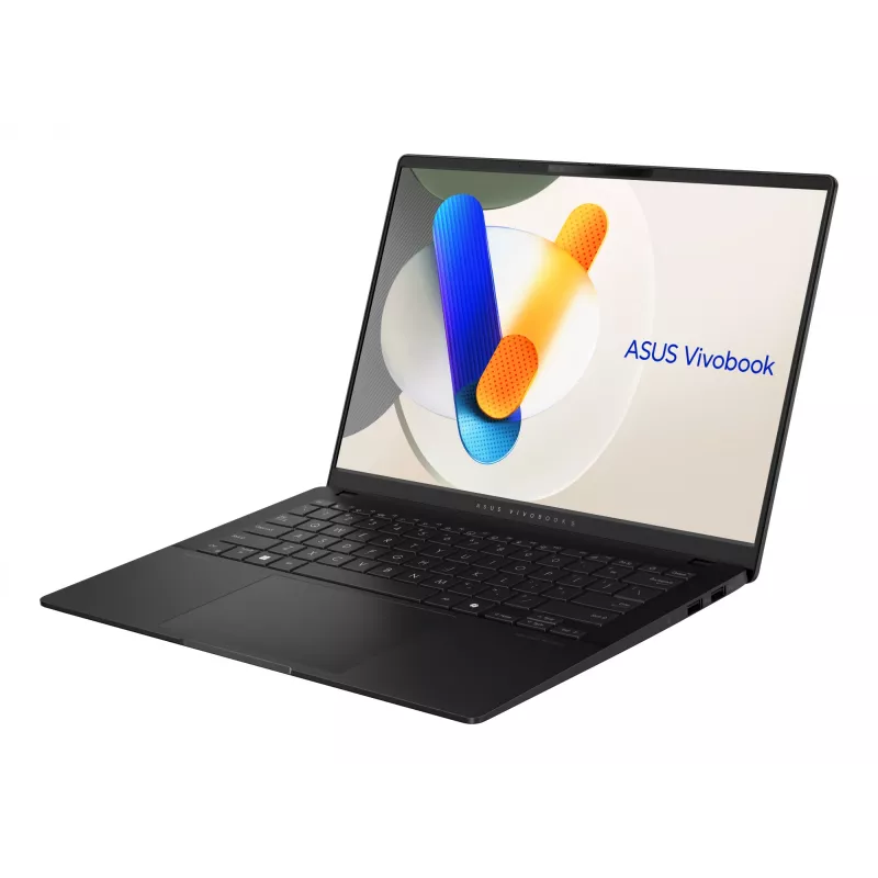 ASUS Vivobook S14 OLED M5406WA-PP061W AMD Ryzen AI 9 365 nešiojamas kompiuteris 35,6 cm (14 colių) 3K 24 GB LPDDR5x-SDRAM 1 TB SSD Wi-Fi 6E (802.11ax) Windows 11 Home juoda