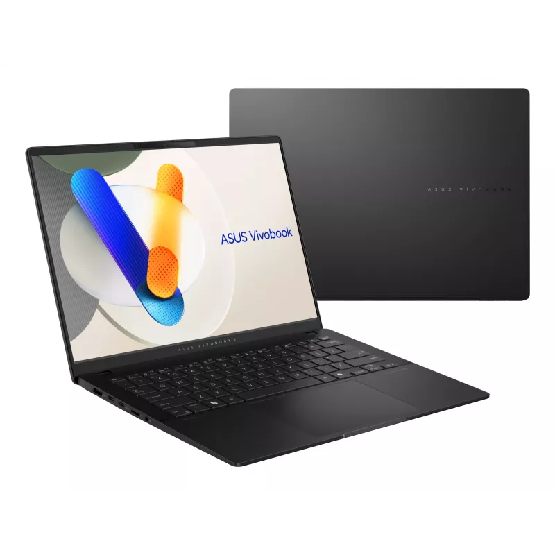 ASUS Vivobook S14 OLED M5406WA-PP061W AMD Ryzen AI 9 365 nešiojamas kompiuteris 35,6 cm (14 colių) 3K 24 GB LPDDR5x-SDRAM 1 TB SSD Wi-Fi 6E (802.11ax) Windows 11 Home juoda