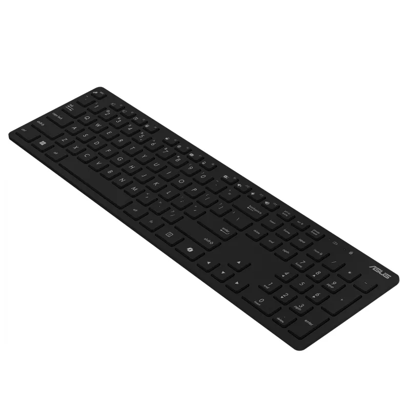 ASUS W5000 belaidis klaviatūros ir pelės rinkinys, juodas