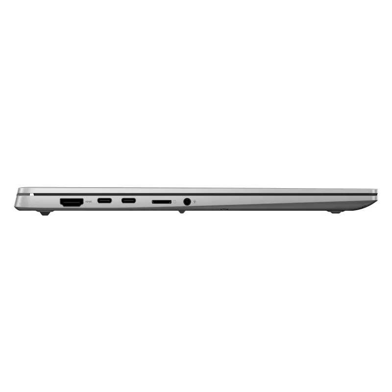 Nešiojamas kompiuteris ASUS Vivobook S 15 S5507QA — Qualcomm Snapdragon X1E-78-100, 15,6 colio 3K, 32 GB RAM, 1 TB SSD, Windows 11 Home, sidabrinis