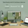 Belaidė Bluetooth klaviatūra ASUS Marshmallow KW100 – US tarptautinis išdėstymas, kompaktiškas dizainas
