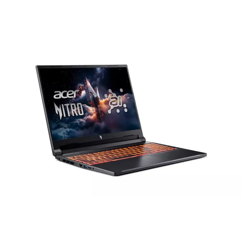 Nešiojamas kompiuteris Acer Nitro V 16 AI ANV16-42-R1HB — 16 colių WQXGA, AMD Ryzen 7, 16 GB DDR5, 1 TB SSD, NVIDIA GeForce RTX 5060, Windows 11 Home
