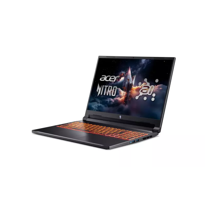 Nešiojamas kompiuteris Acer Nitro V 16 AI ANV16-42-R1HB — 16 colių WQXGA, AMD Ryzen 7, 16 GB DDR5, 1 TB SSD, NVIDIA GeForce RTX 5060, Windows 11 Home