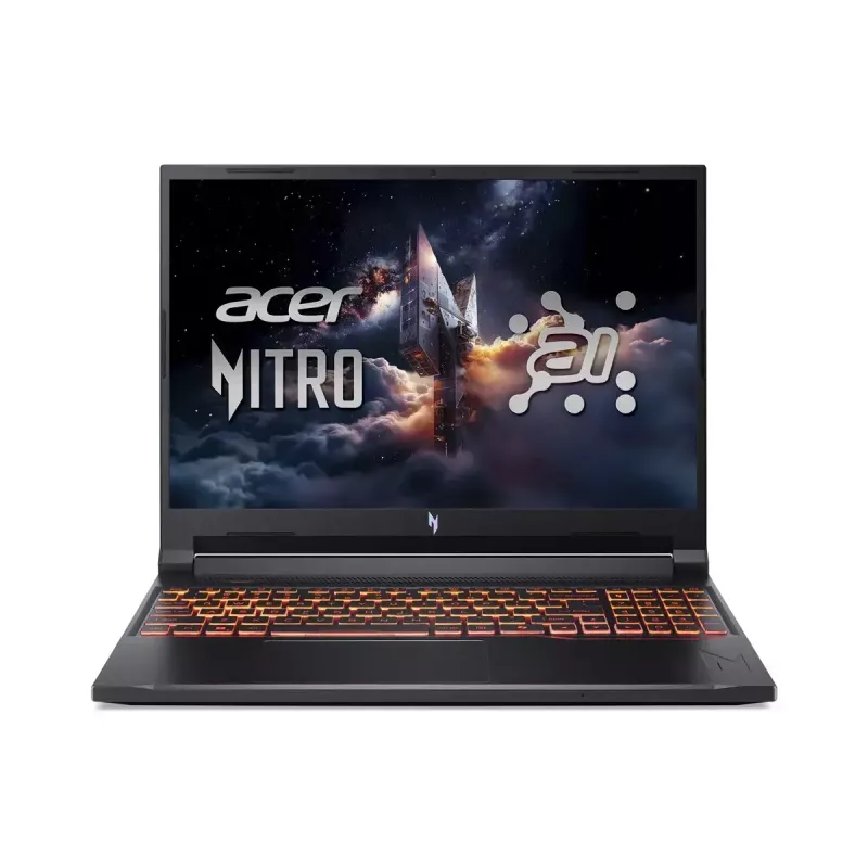 Nešiojamas kompiuteris Acer Nitro V 16 AI ANV16-42-R1HB — 16 colių WQXGA, AMD Ryzen 7, 16 GB DDR5, 1 TB SSD, NVIDIA GeForce RTX 5060, Windows 11 Home