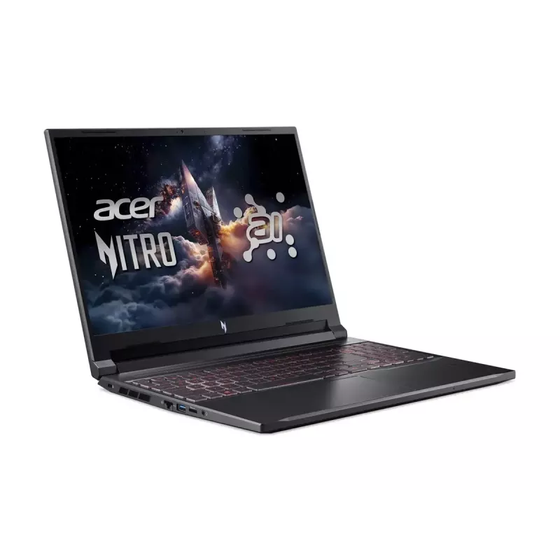 Nešiojamas kompiuteris Acer Nitro V 16 AI ANV16-42-R1HB — 16 colių WQXGA, AMD Ryzen 7, 16 GB DDR5, 1 TB SSD, NVIDIA GeForce RTX 5060, Windows 11 Home