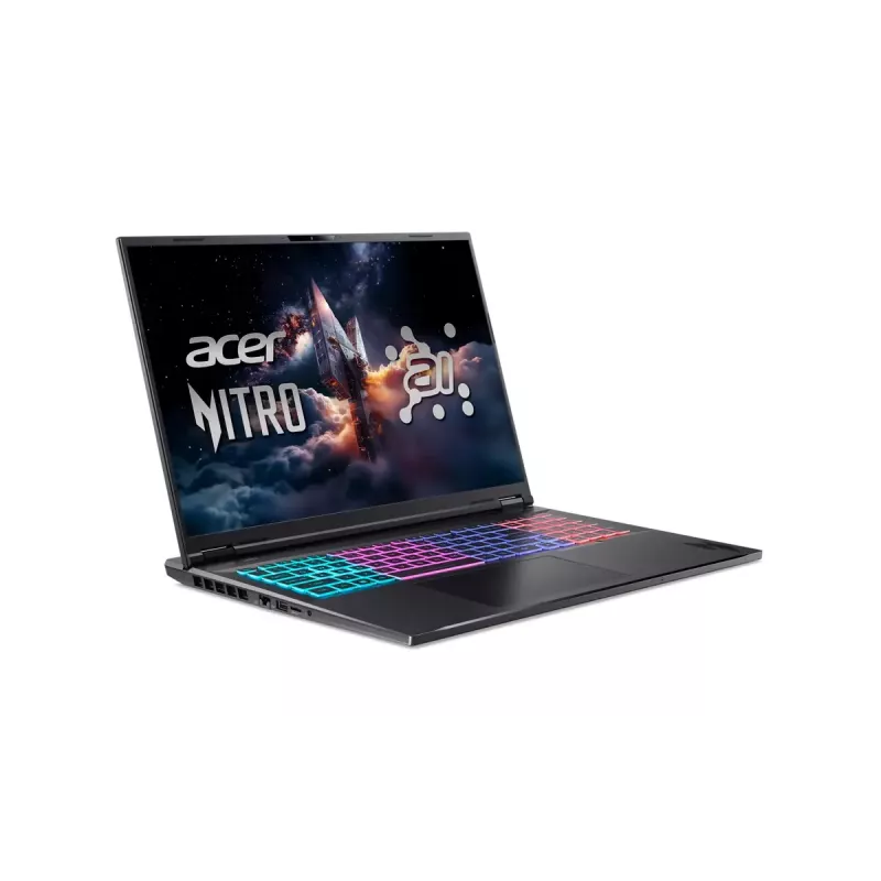 Nešiojamas kompiuteris Acer Nitro 18 AI AN18-61-R25V — 18 colių WQXGA, AMD Ryzen 7, 16GB RAM, 1000GB SSD, NVIDIA GeForce RTX 5060