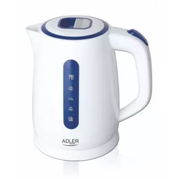 Elektrinis virdulys Adler 1,7 L 2200 W Mėlyna Balta