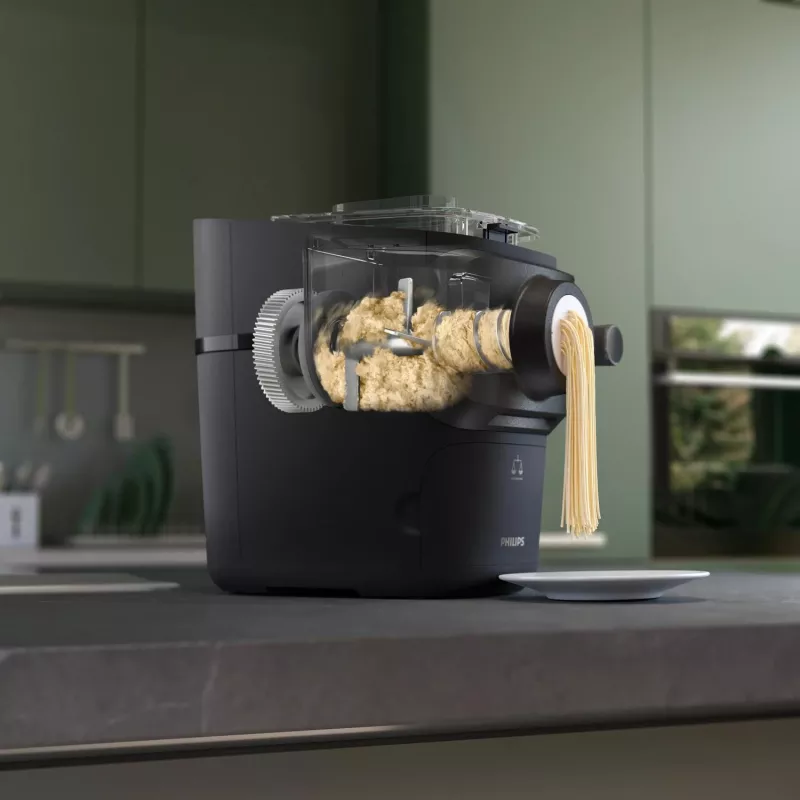 Makaronų gaminimo aparatas Philips 7000 serijos HR2665/96 – 200 W, 220–240 V, kompaktiškas metalas/plastikas, 229×327×322 mm