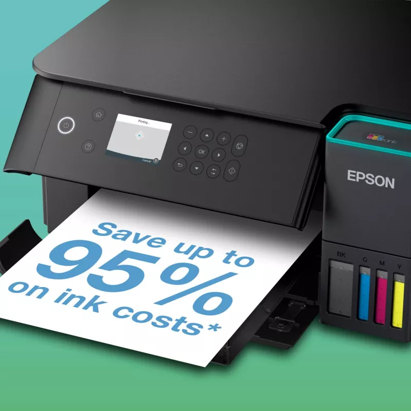 Daugiafunkcis rašalinis spausdintuvas Epson EcoTank L6360 – spalvotas, A4, 4800x1200 DPI, 35 ppm, Wi‑Fi, automatinis dvipusis spausdinimas