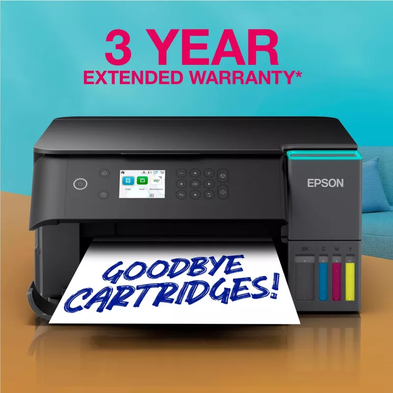 Daugiafunkcis rašalinis spausdintuvas Epson EcoTank L6360 – spalvotas, A4, 4800x1200 DPI, 35 ppm, Wi‑Fi, automatinis dvipusis spausdinimas