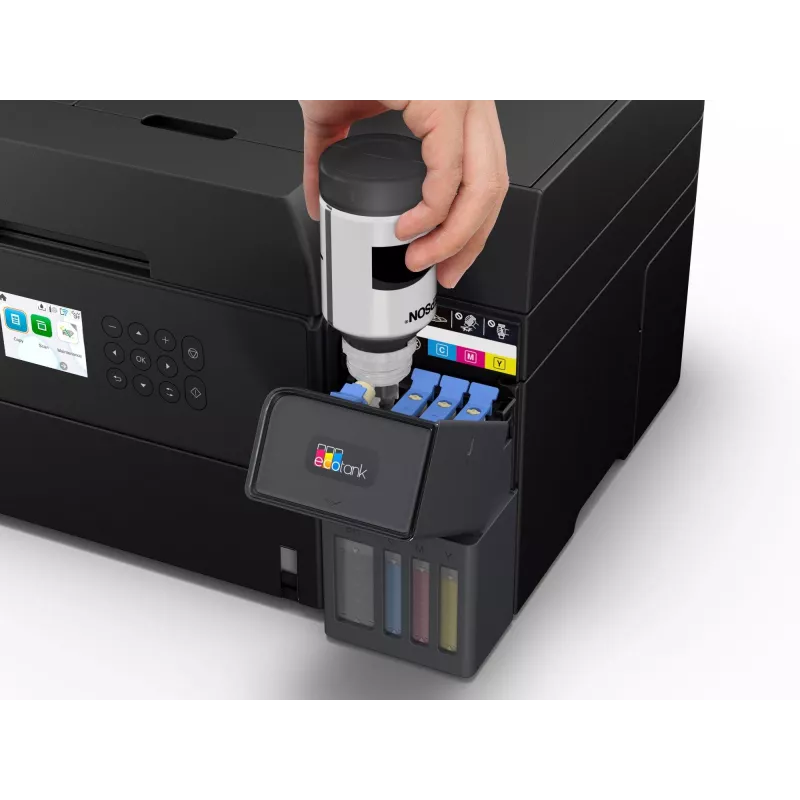 Daugiafunkcis rašalinis spausdintuvas Epson EcoTank L6370 – spalvotas, A4, 4800x1200 DPI, Wi‑Fi, Ethernet