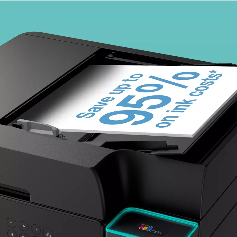 Daugiafunkcis rašalinis spausdintuvas Epson EcoTank L6370 – spalvotas, A4, 4800x1200 DPI, Wi‑Fi, Ethernet